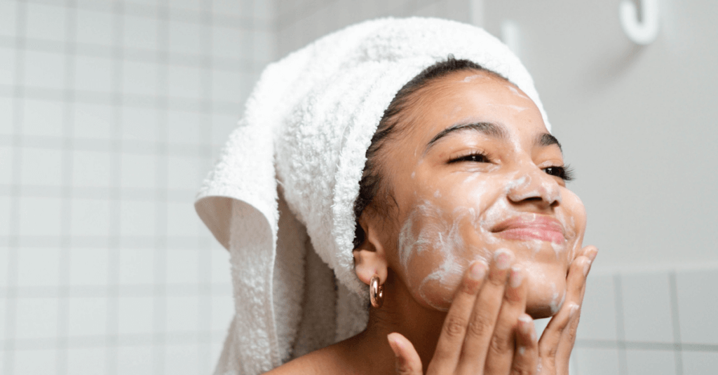  Beauty Self-Care Ideas - Washing Face