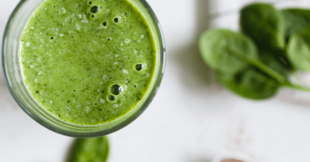 5 power breakfast recipes for busy morning - spinach smoothie