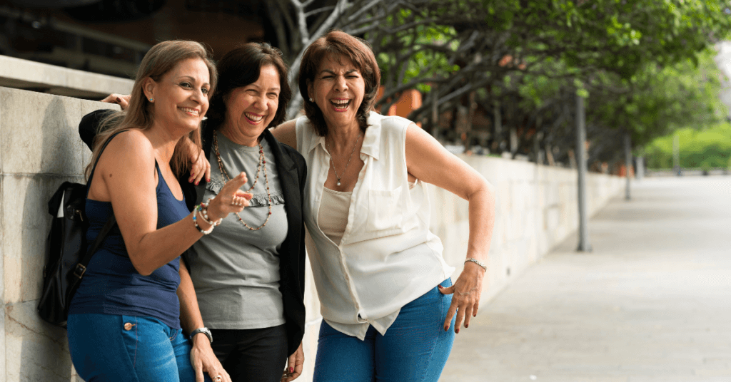 ways to support healthy aging - group of friends