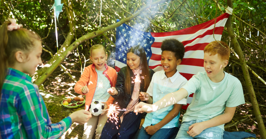 4th of july activities for kids - sparklers