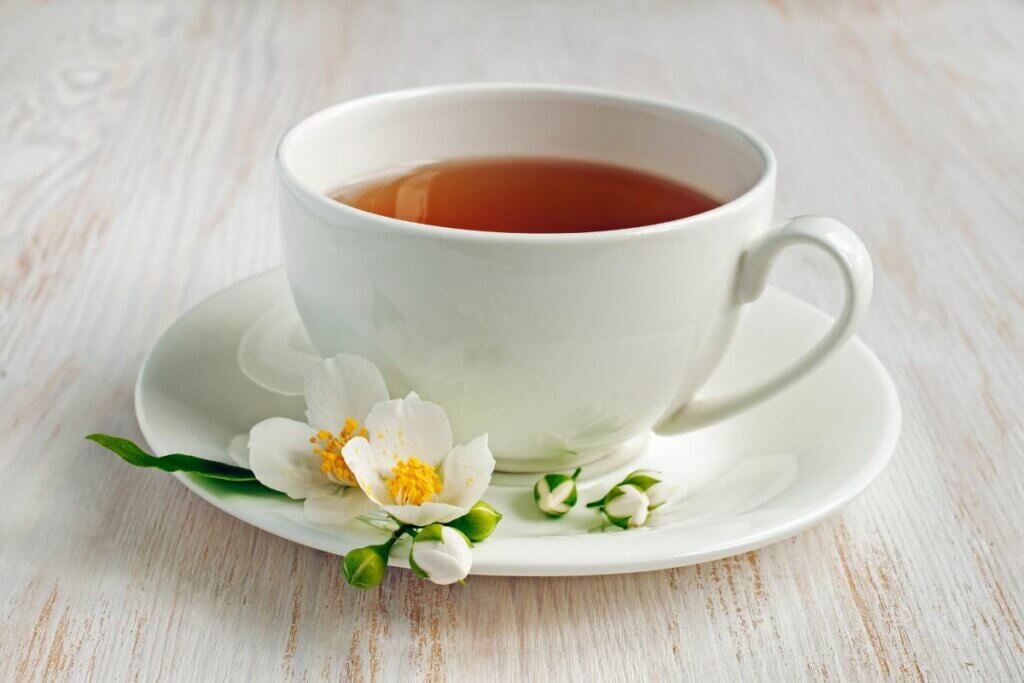 Healthy Homemade Jasmine Green Tea
